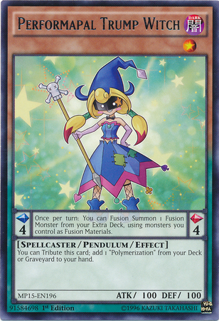 Performapal Trump Witch [MP15-EN196] Rare | Arkham Games and Comics