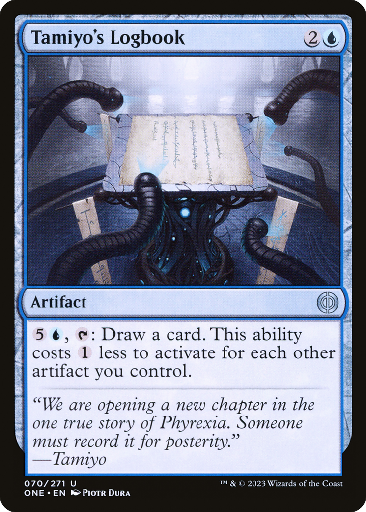 Tamiyo's Logbook [Phyrexia: All Will Be One] | Arkham Games and Comics