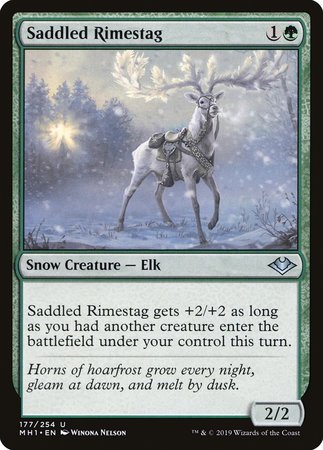 Saddled Rimestag [Modern Horizons] | Arkham Games and Comics