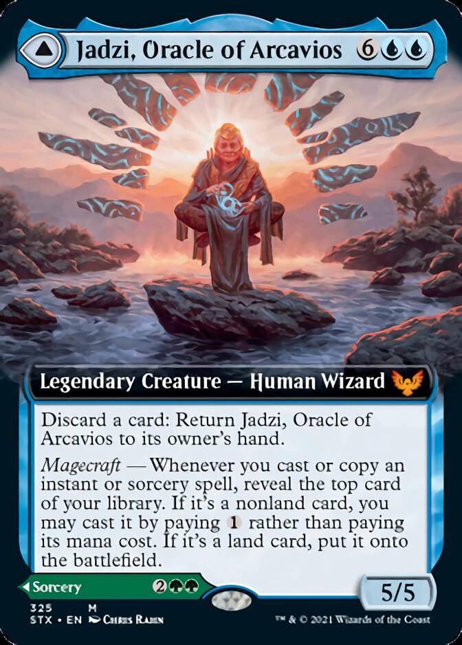 Jadzi, Oracle of Arcavios // Journey to the Oracle (Extended) [Strixhaven: School of Mages] | Arkham Games and Comics