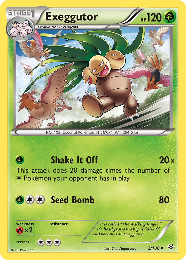 Exeggutor (2/108) [XY: Roaring Skies] | Arkham Games and Comics