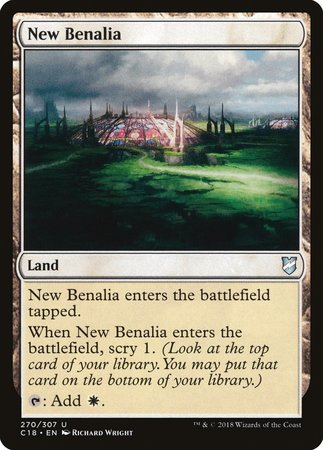 New Benalia [Commander 2018] | Arkham Games and Comics