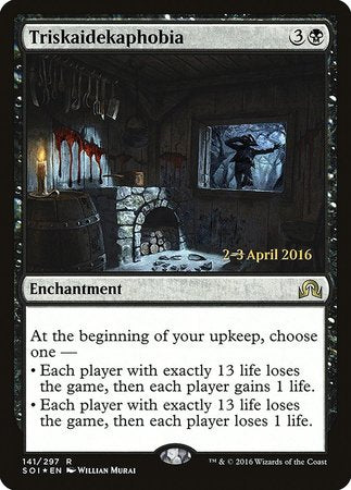 Triskaidekaphobia [Shadows over Innistrad Promos] | Arkham Games and Comics