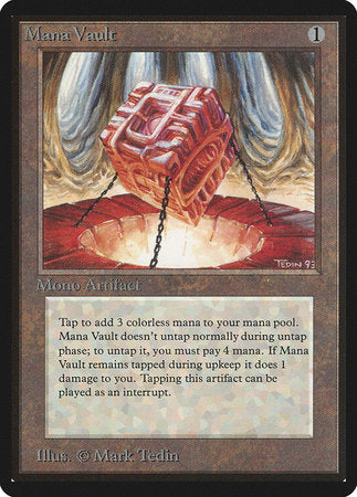 Mana Vault [Limited Edition Beta] | Arkham Games and Comics