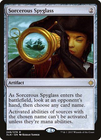 Sorcerous Spyglass [Ixalan Promos] | Arkham Games and Comics
