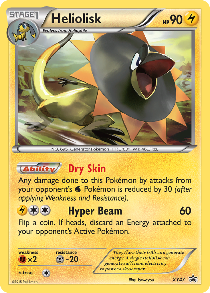 Heliolisk (XY47) [XY: Black Star Promos] | Arkham Games and Comics