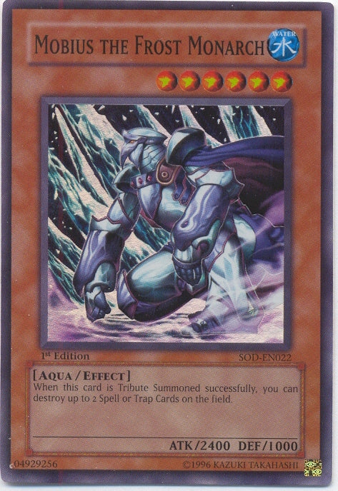 Mobius the Frost Monarch [SOD-EN022] Super Rare | Arkham Games and Comics