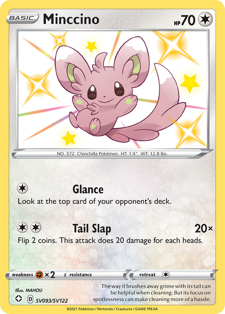 Minccino (SV093/SV122) [Sword & Shield: Shining Fates] | Arkham Games and Comics