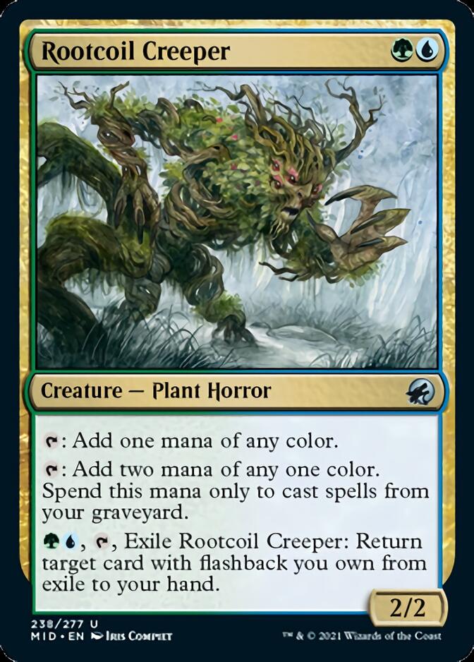 Rootcoil Creeper [Innistrad: Midnight Hunt] | Arkham Games and Comics