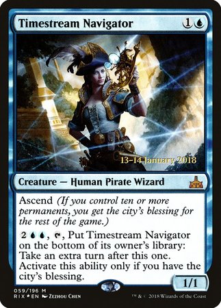 Timestream Navigator [Rivals of Ixalan Promos] | Arkham Games and Comics