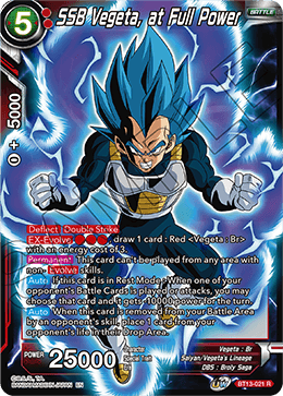 SSB Vegeta, at Full Power (Rare) [BT13-021] | Arkham Games and Comics