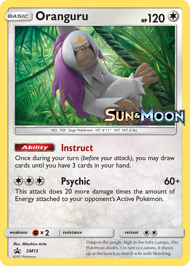 Oranguru (SM13) [Sun & Moon: Black Star Promos] | Arkham Games and Comics