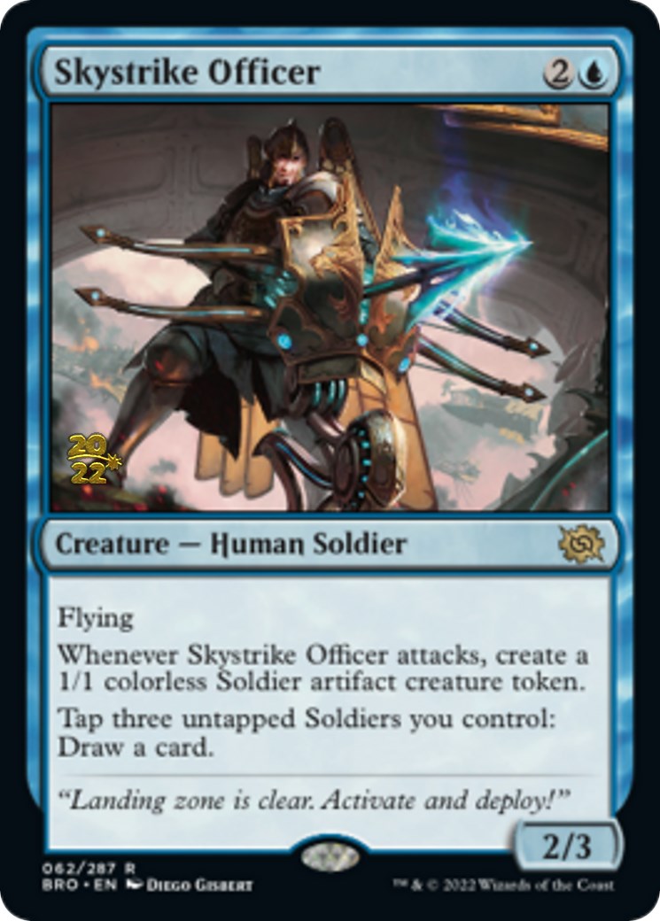 Skystrike Officer [The Brothers' War: Prerelease Promos] | Arkham Games and Comics