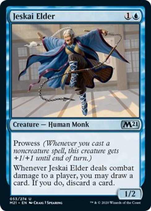 Jeskai Elder [Core Set 2021] | Arkham Games and Comics