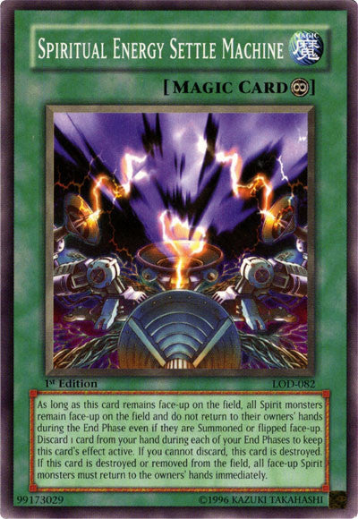Spiritual Energy Settle Machine [LOD-082] Common | Arkham Games and Comics