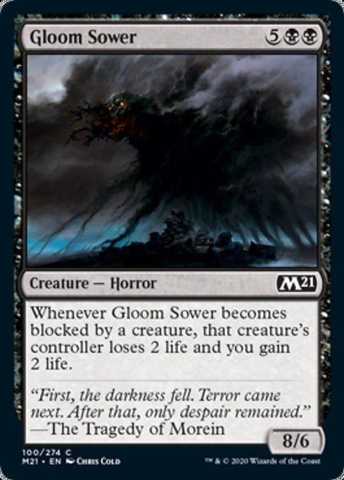 Gloom Sower [Core Set 2021] | Arkham Games and Comics