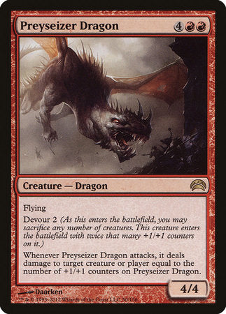 Preyseizer Dragon [Planechase 2012] | Arkham Games and Comics