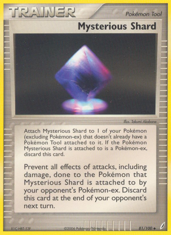 Mysterious Shard (81/100) [EX: Crystal Guardians] | Arkham Games and Comics