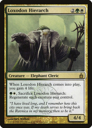 Loxodon Hierarch [Ravnica: City of Guilds] | Arkham Games and Comics