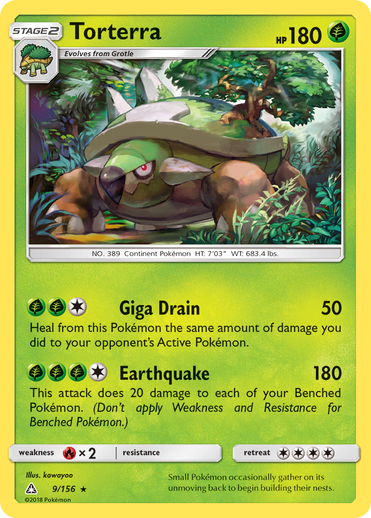 Torterra (9/156) [Sun & Moon: Ultra Prism] | Arkham Games and Comics