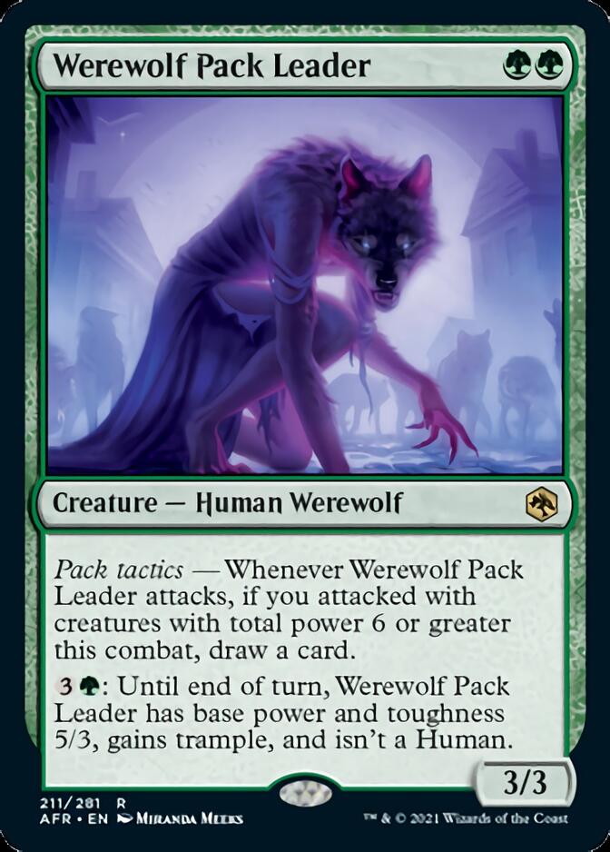 Werewolf Pack Leader [Dungeons & Dragons: Adventures in the Forgotten Realms] | Arkham Games and Comics