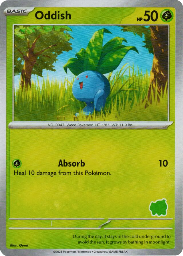 Oddish [My First Battle] | Arkham Games and Comics