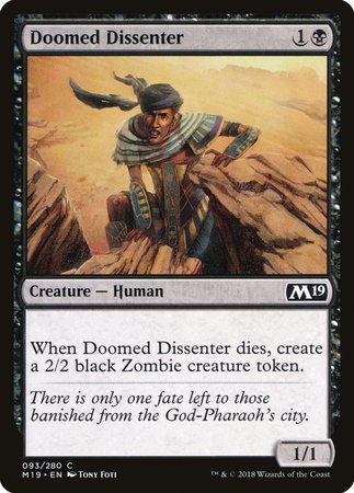 Doomed Dissenter [Core Set 2019] | Arkham Games and Comics