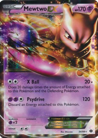 Mewtwo EX (54/99) (Jumbo Card) [Black & White: Next Destinies] | Arkham Games and Comics