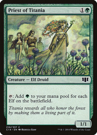 Priest of Titania [Commander 2014] | Arkham Games and Comics