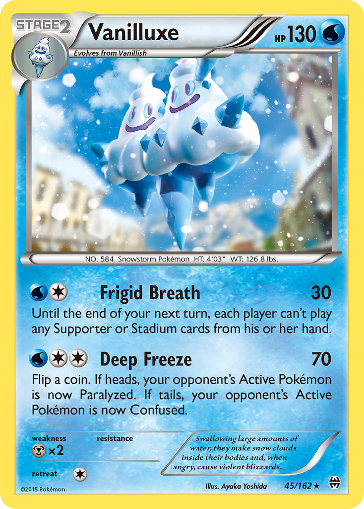 Vanilluxe (45/162) [XY: BREAKthrough] | Arkham Games and Comics