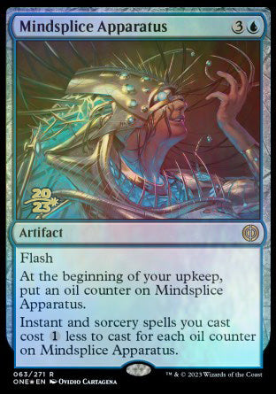 Mindsplice Apparatus [Phyrexia: All Will Be One Prerelease Promos] | Arkham Games and Comics