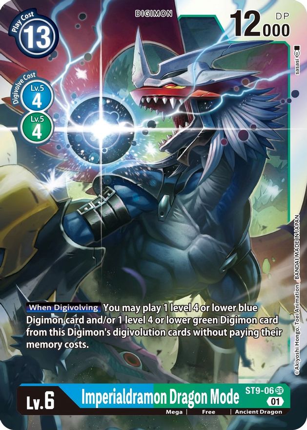 Imperialdramon Dragon Mode [ST9-06] [Starter Deck: Ultimate Ancient Dragon] | Arkham Games and Comics