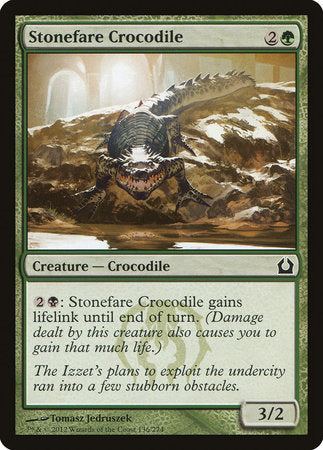 Stonefare Crocodile [Return to Ravnica] | Arkham Games and Comics