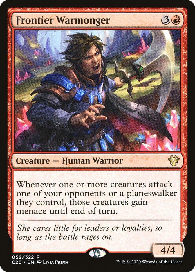 Frontier Warmonger [Commander 2020] | Arkham Games and Comics