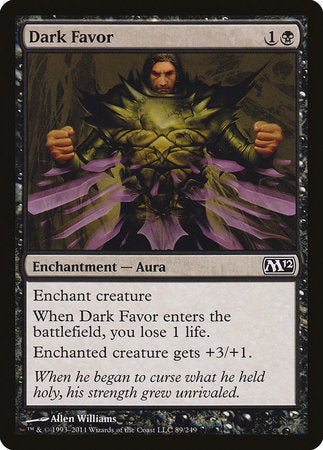 Dark Favor [Magic 2012] | Arkham Games and Comics