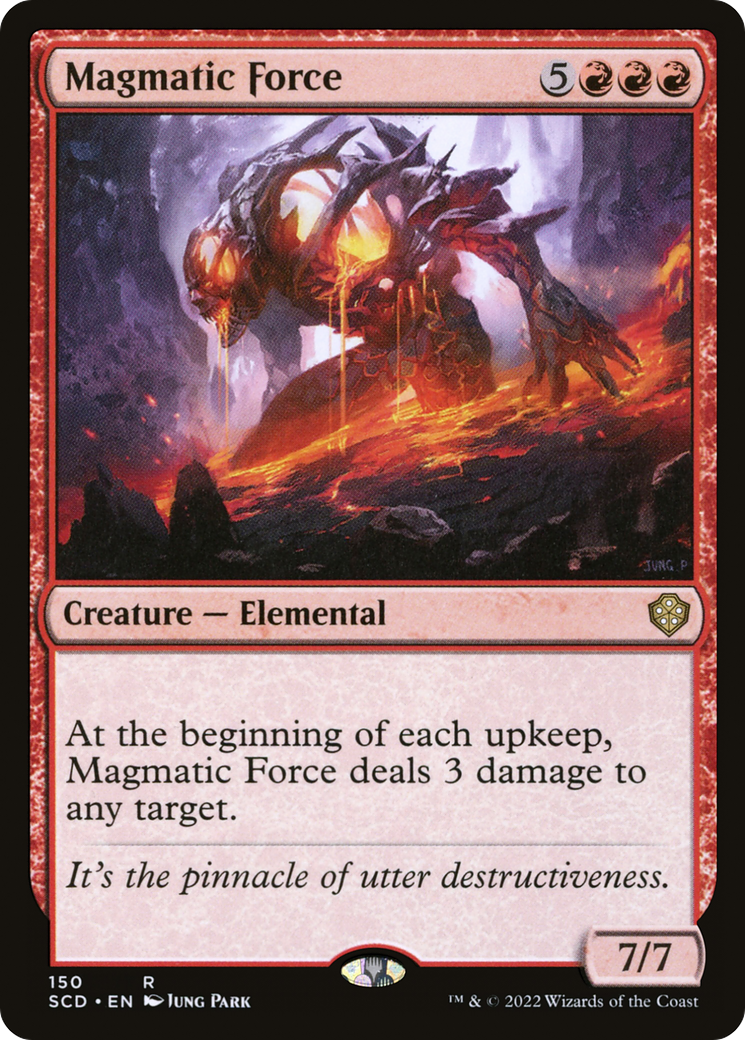 Magmatic Force [Starter Commander Decks] | Arkham Games and Comics