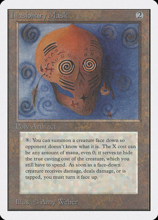 Illusionary Mask [Unlimited Edition] | Arkham Games and Comics