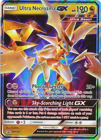 Ultra Necrozma GX (SM126) (Jumbo Card) [Sun & Moon: Black Star Promos] | Arkham Games and Comics