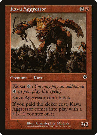 Kavu Aggressor [Invasion] | Arkham Games and Comics
