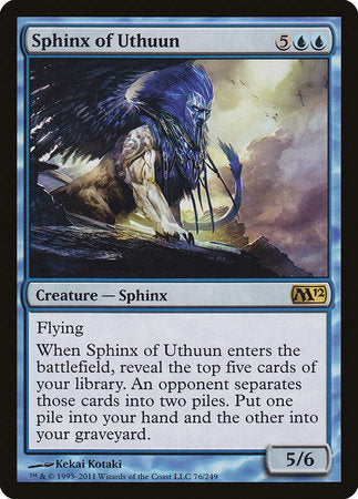 Sphinx of Uthuun [Magic 2012] | Arkham Games and Comics