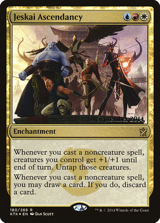 Jeskai Ascendancy [Khans of Tarkir Promos] | Arkham Games and Comics