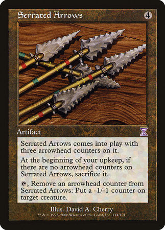 Serrated Arrows [Time Spiral Timeshifted] | Arkham Games and Comics
