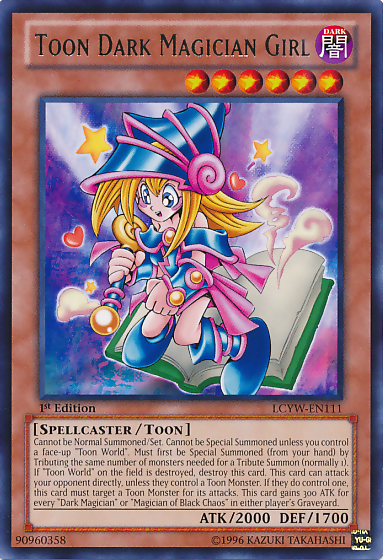 Toon Dark Magician Girl [LCYW-EN111] Rare | Arkham Games and Comics