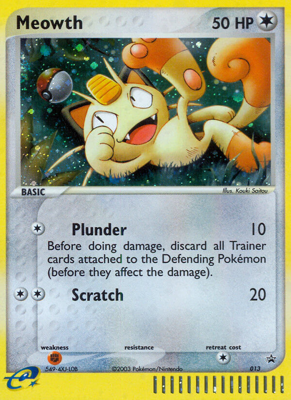 Meowth (013) [Nintendo: Black Star Promos] | Arkham Games and Comics