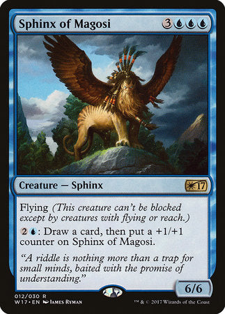 Sphinx of Magosi [Welcome Deck 2017] | Arkham Games and Comics
