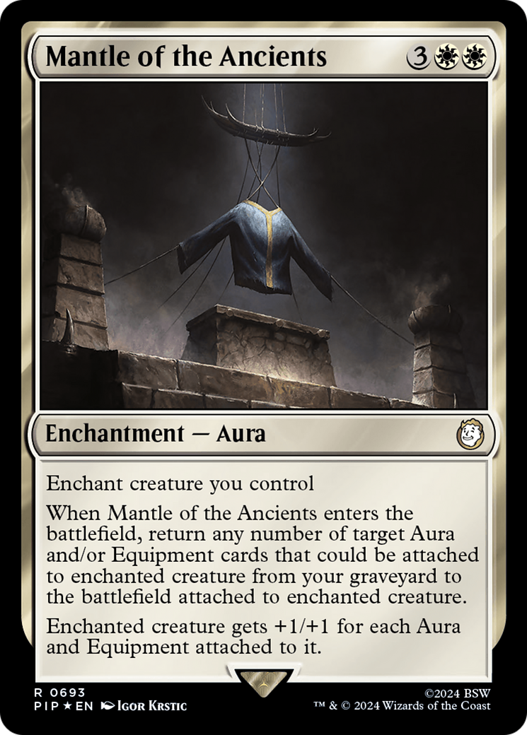 Mantle of the Ancients (Surge Foil) [Fallout] | Arkham Games and Comics