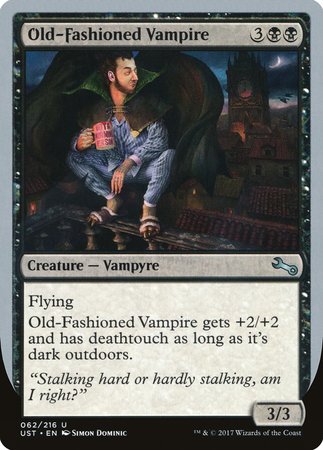 Old-Fashioned Vampire [Unstable] | Arkham Games and Comics