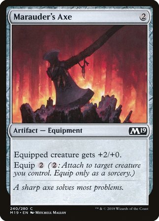 Marauder's Axe [Core Set 2019] | Arkham Games and Comics