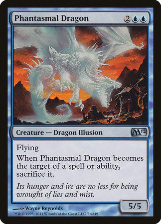 Phantasmal Dragon [Magic 2012] | Arkham Games and Comics