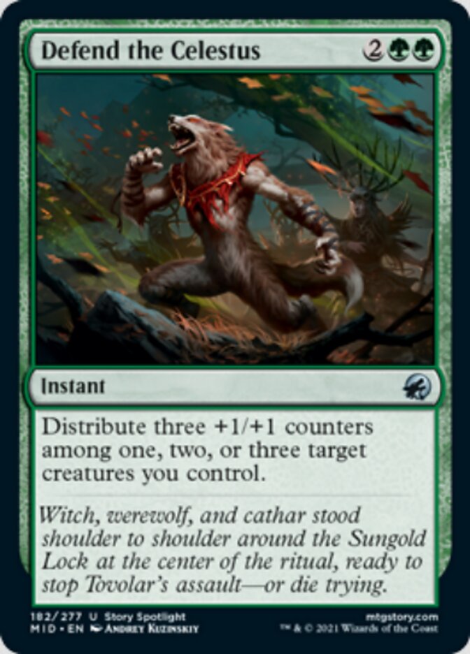 Defend the Celestus [Innistrad: Midnight Hunt] | Arkham Games and Comics